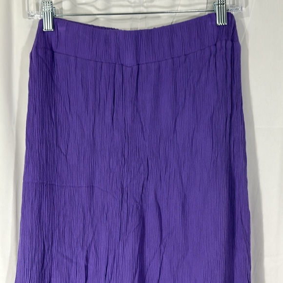 Mara Hoffman Swim Resort Cover-Up Skirt Pants Purple Large – Convertible Beach - Picture 9 of 9